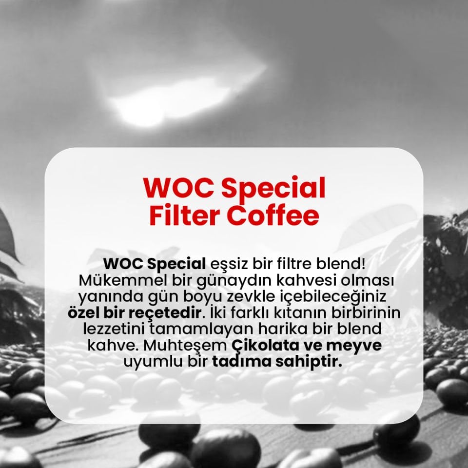 WOC Special Filter Coffee 1000gr