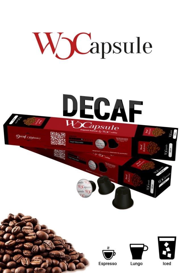 Wocapsule Decaf Nespresso Uyumlu Kapsül Kahve 10'lu Kutu