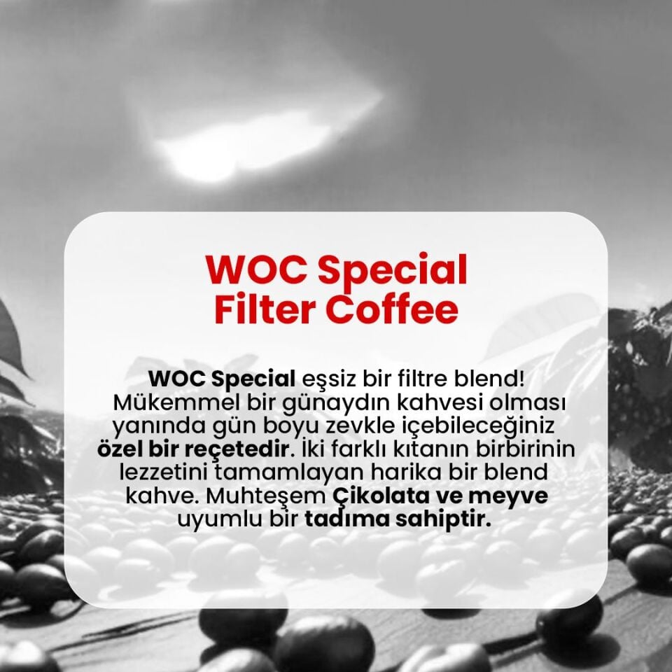WOC Special Filter Coffee 250gr
